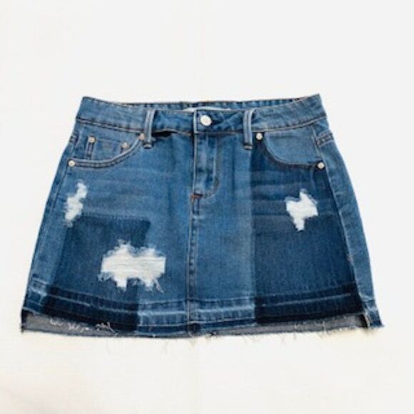 tractr denim skirt size10 - Picture 1 of 2